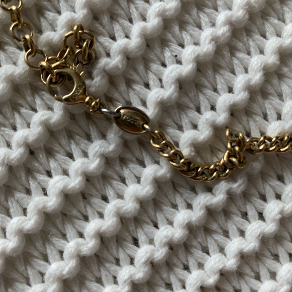 Fossil statement necklace - Picture 2 of 2